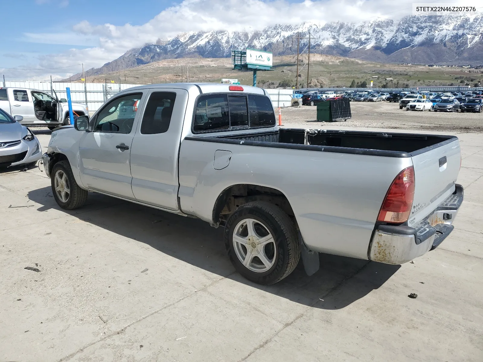 2006 Toyota Tacoma Access Cab VIN: 5TETX22N46Z207576 Lot: 48847934