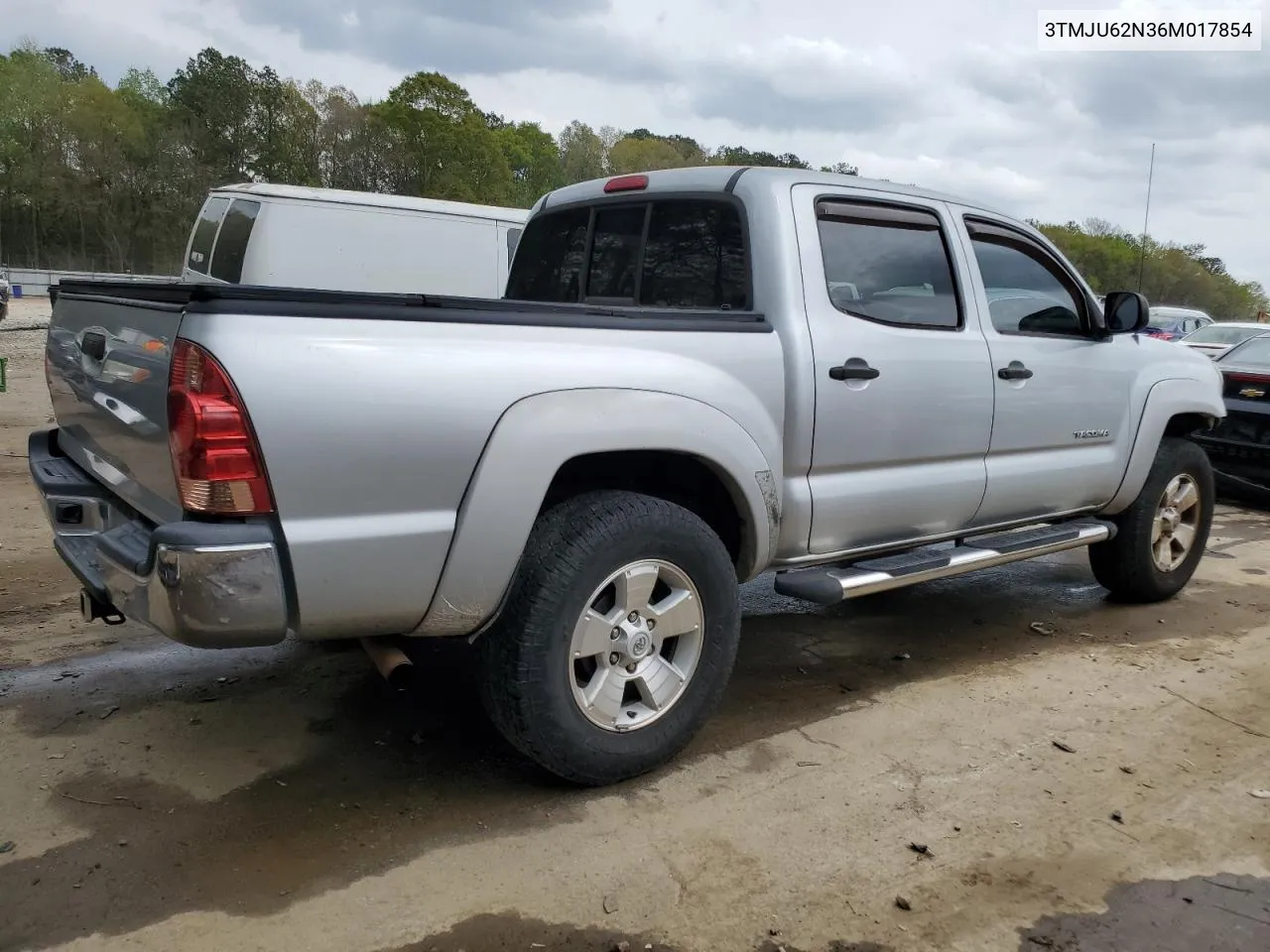 2006 Toyota Tacoma Double Cab Prerunner VIN: 3TMJU62N36M017854 Lot: 49338324