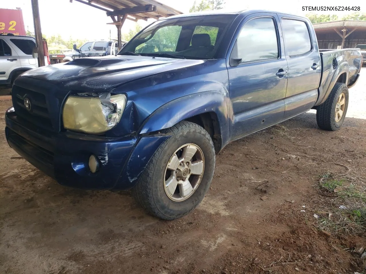 2006 Toyota Tacoma Double Cab Long Bed VIN: 5TEMU52NX6Z246428 Lot: 49924634