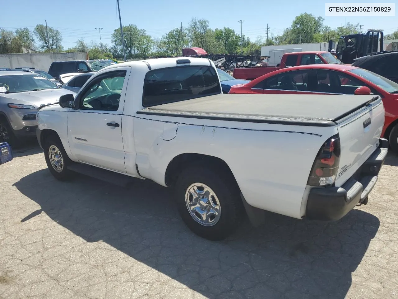 2006 Toyota Tacoma VIN: 5TENX22N56Z150829 Lot: 50858704