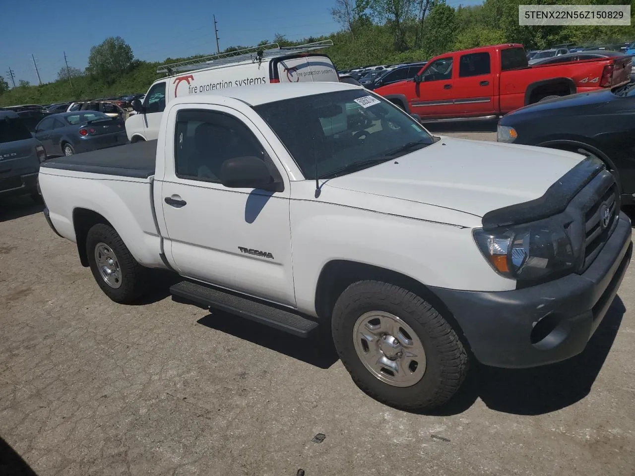 2006 Toyota Tacoma VIN: 5TENX22N56Z150829 Lot: 50858704