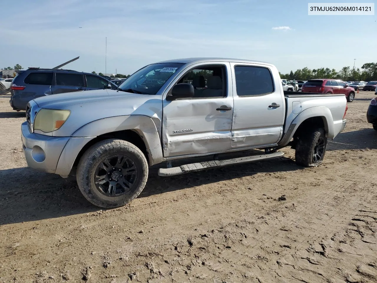 2006 Toyota Tacoma Double Cab Prerunner VIN: 3TMJU62N06M014121 Lot: 63857654