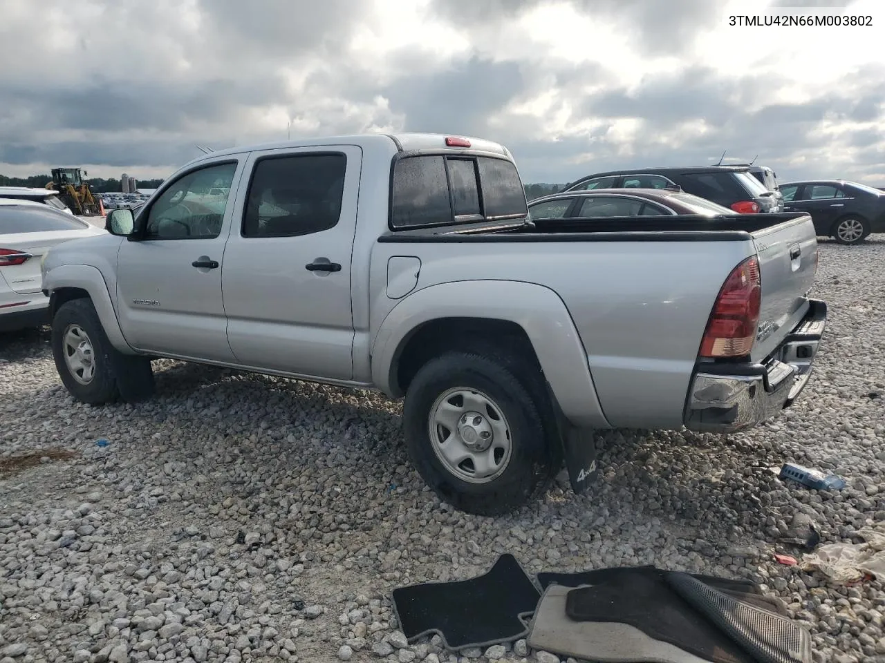 2006 Toyota Tacoma Double Cab VIN: 3TMLU42N66M003802 Lot: 64451734