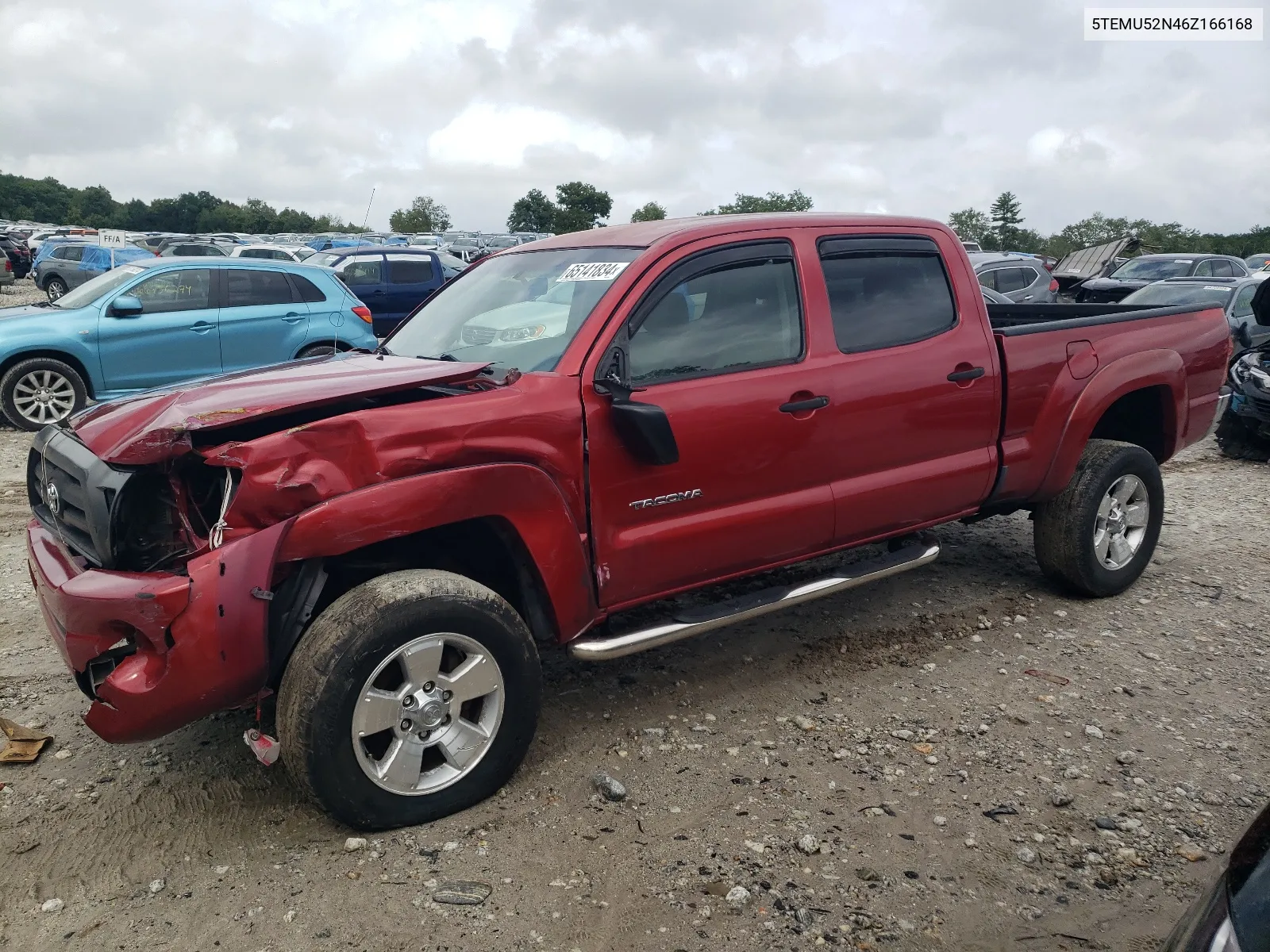 5TEMU52N46Z166168 2006 Toyota Tacoma Double Cab Long Bed