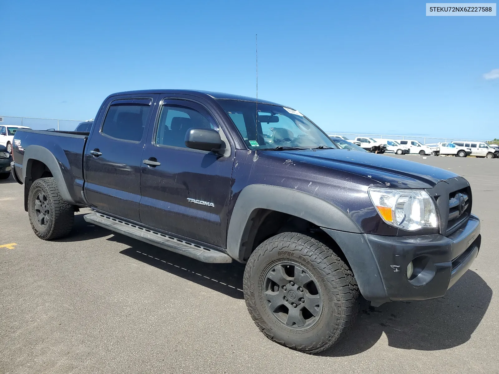 2006 Toyota Tacoma Double Cab Prerunner Long Bed VIN: 5TEKU72NX6Z227588 Lot: 66044604