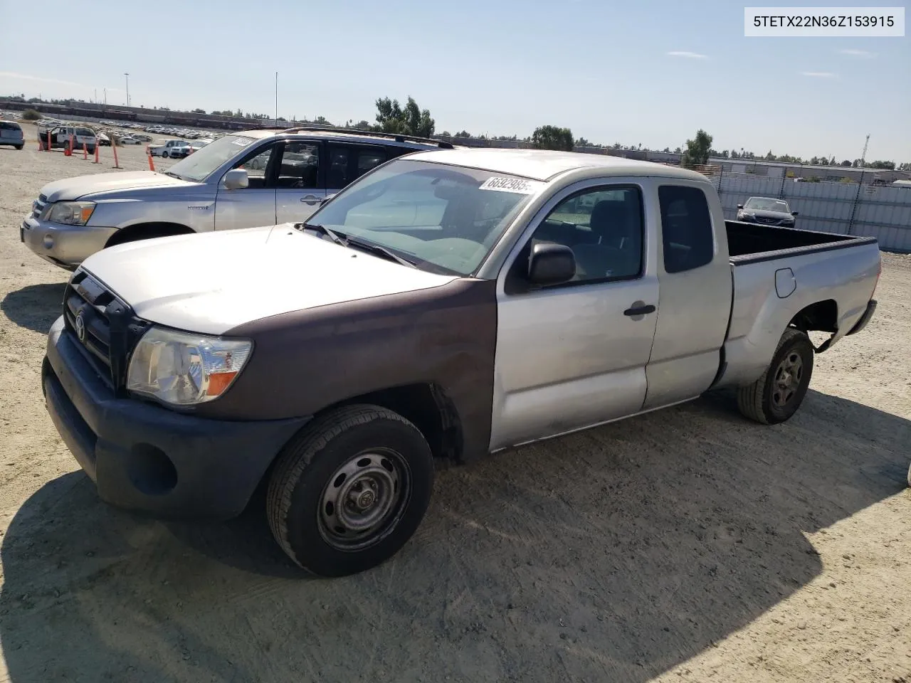 5TETX22N36Z153915 2006 Toyota Tacoma Access Cab