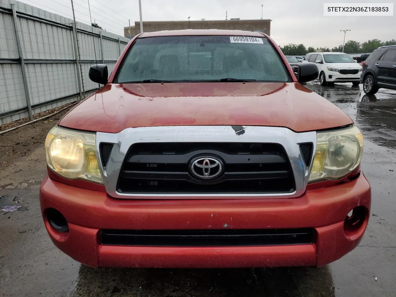 2006 Toyota Tacoma Access Cab VIN: 5TETX22N36Z183853 Lot: 66959104