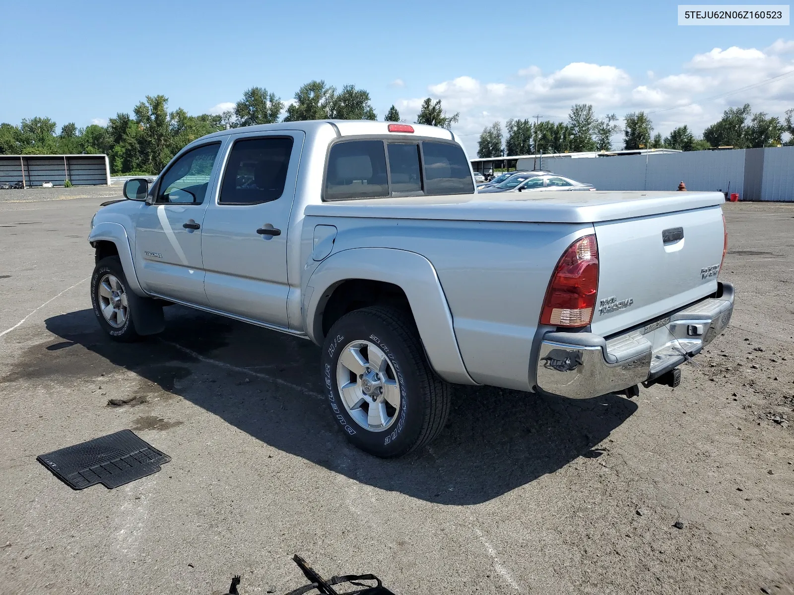 2006 Toyota Tacoma Double Cab Prerunner VIN: 5TEJU62N06Z160523 Lot: 67194644