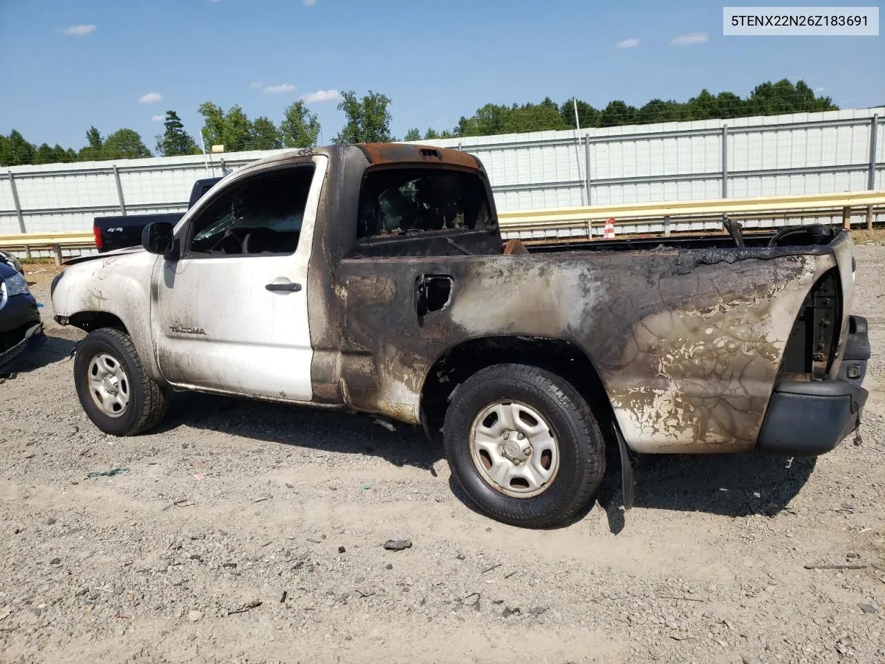 2006 Toyota Tacoma VIN: 5TENX22N26Z183691 Lot: 68321114