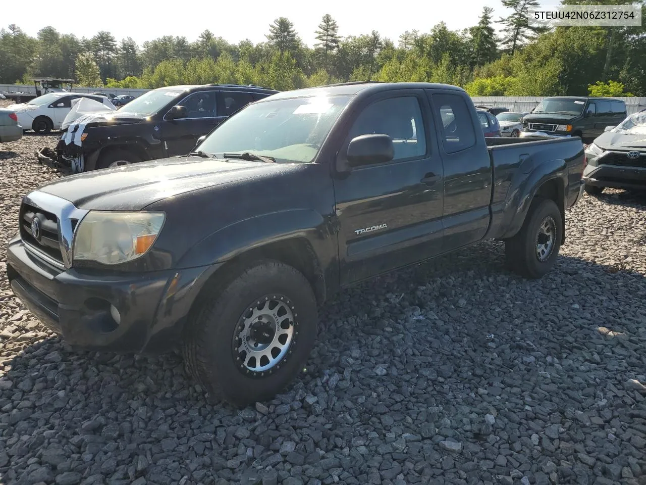 2006 Toyota Tacoma Access Cab VIN: 5TEUU42N06Z312754 Lot: 68555584