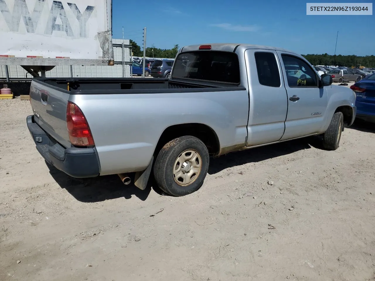 5TETX22N96Z193044 2006 Toyota Tacoma Access Cab