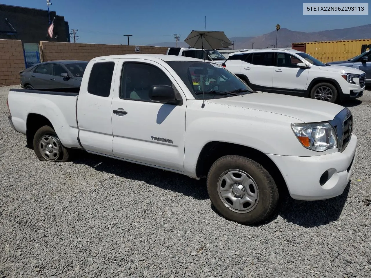 2006 Toyota Tacoma Access Cab VIN: 5TETX22N96Z293113 Lot: 69143044