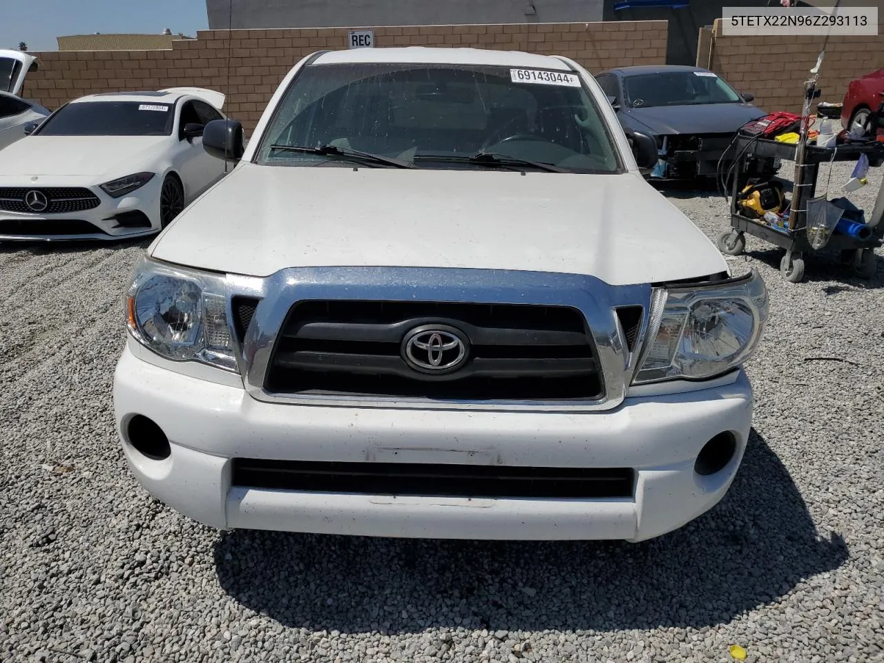 2006 Toyota Tacoma Access Cab VIN: 5TETX22N96Z293113 Lot: 69143044