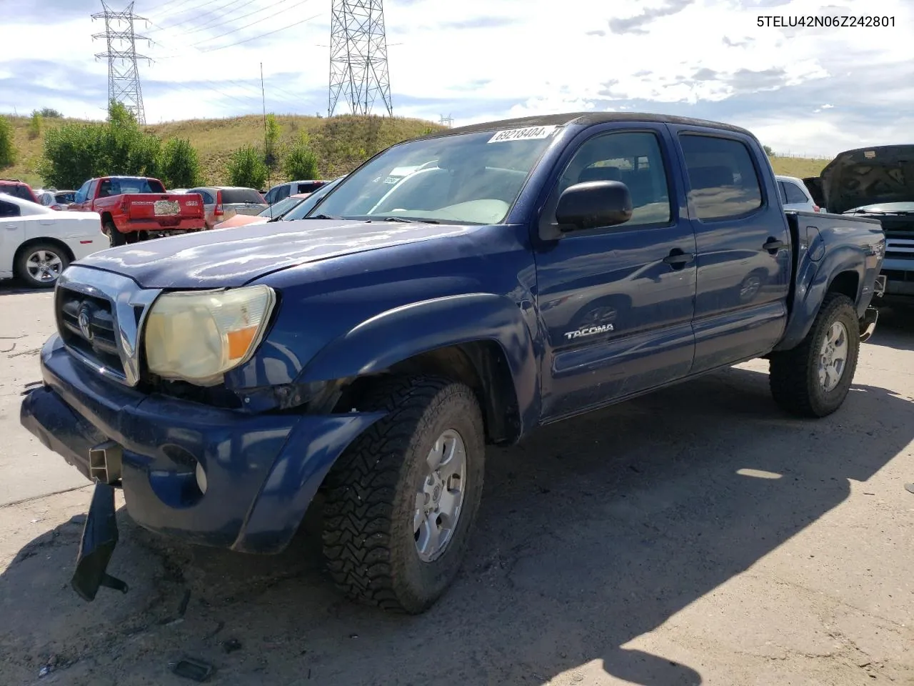 5TELU42N06Z242801 2006 Toyota Tacoma Double Cab