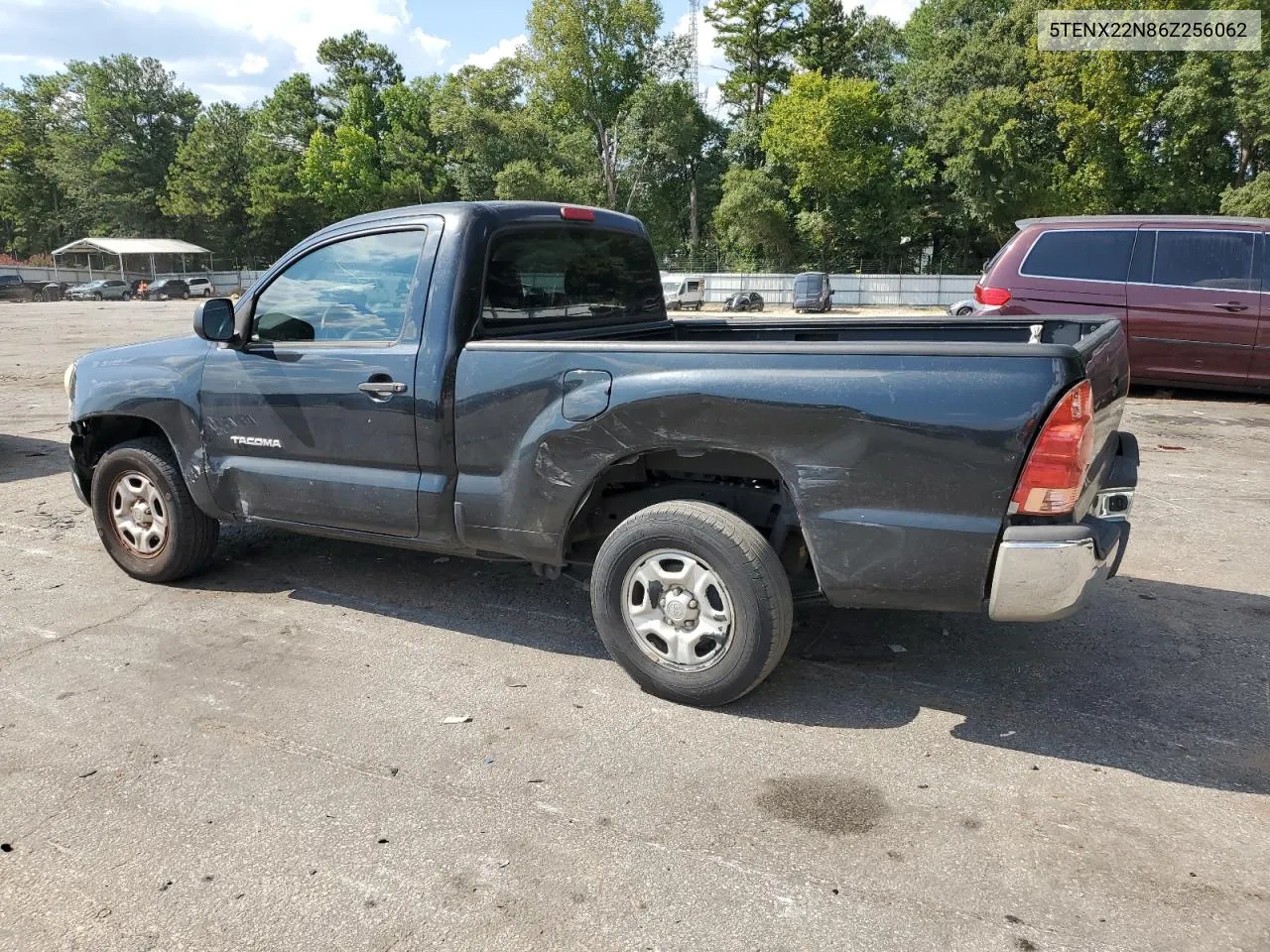 2006 Toyota Tacoma VIN: 5TENX22N86Z256062 Lot: 69241684