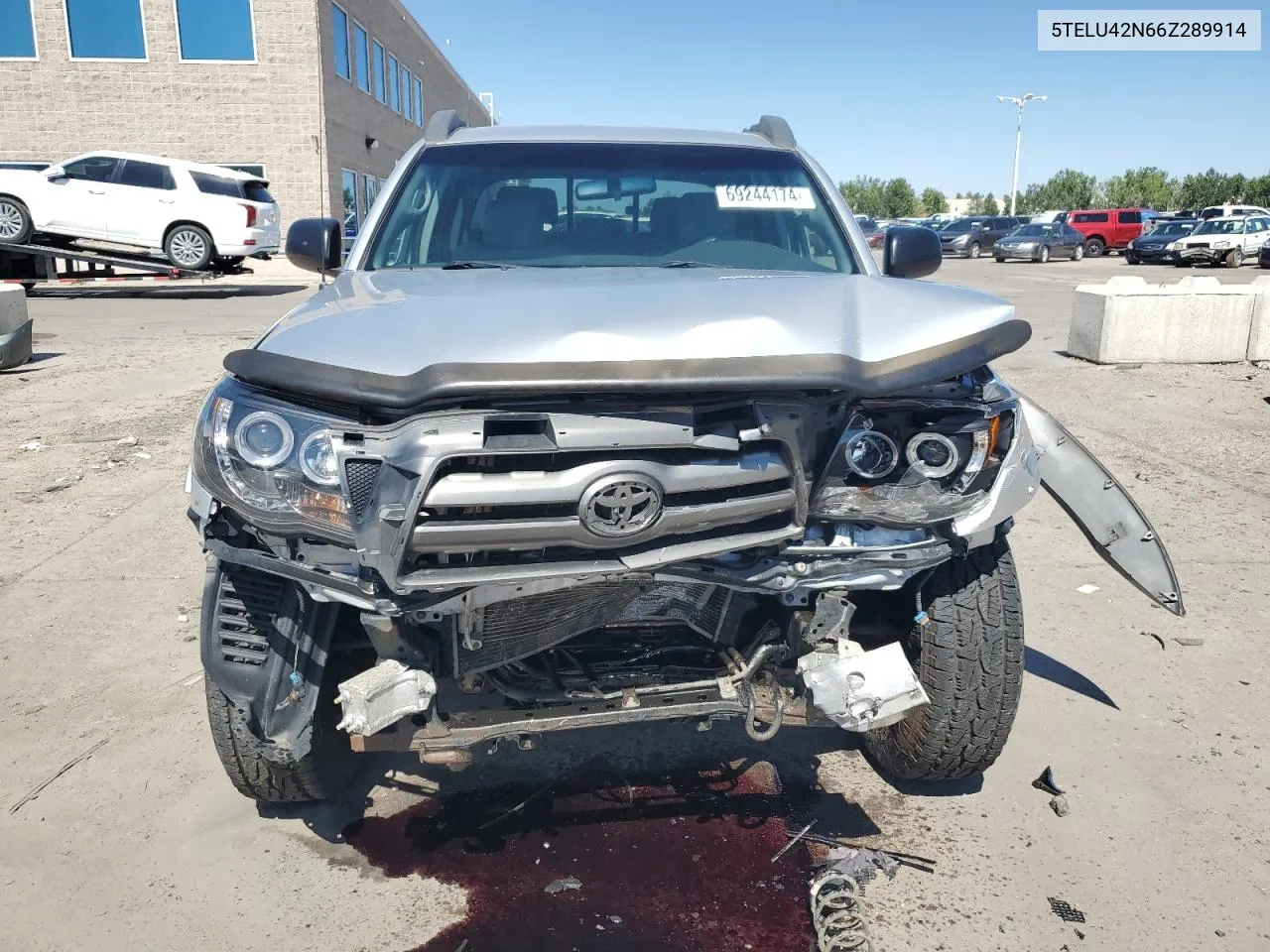 2006 Toyota Tacoma Double Cab VIN: 5TELU42N66Z289914 Lot: 69244174