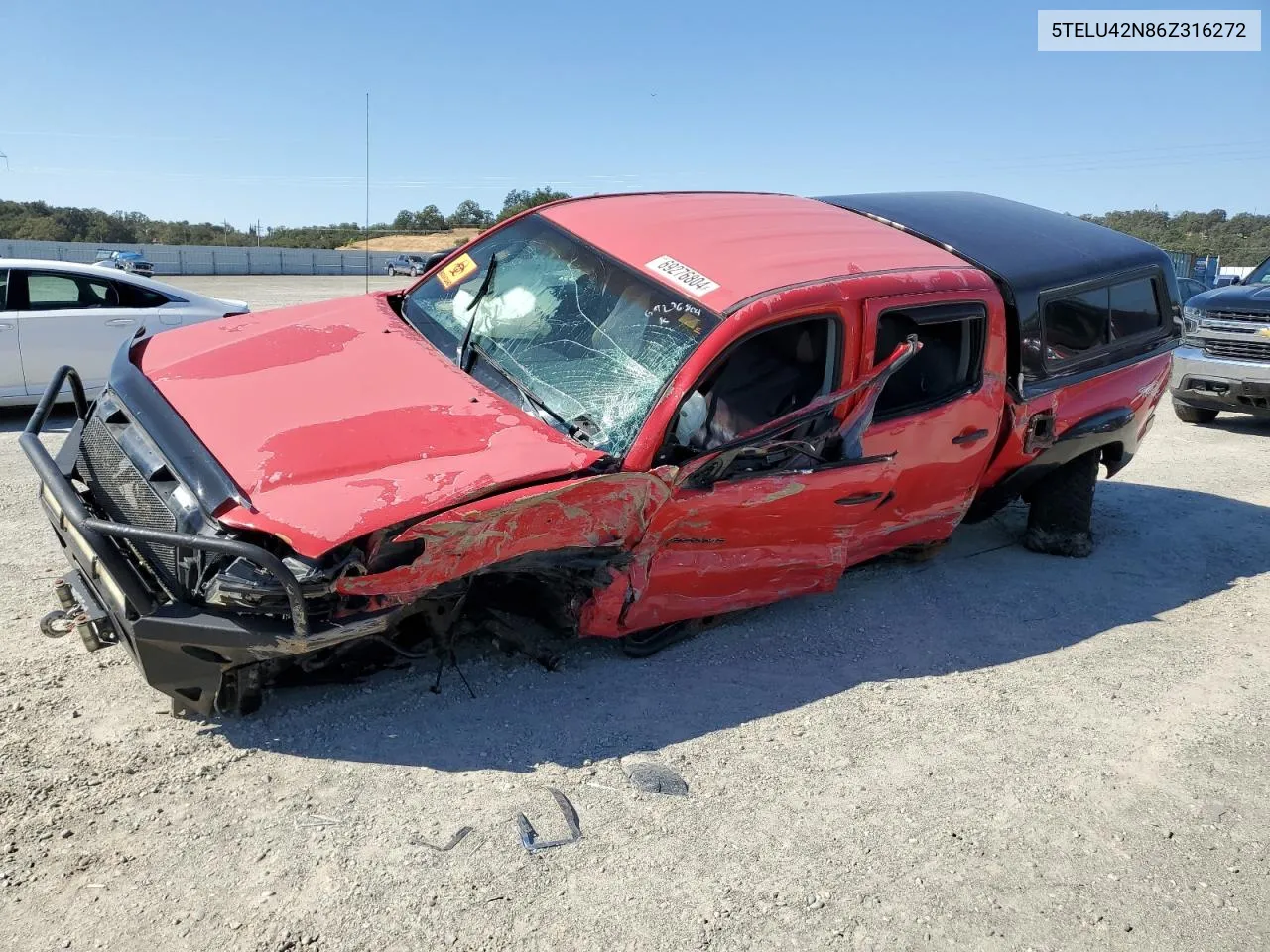 5TELU42N86Z316272 2006 Toyota Tacoma Double Cab