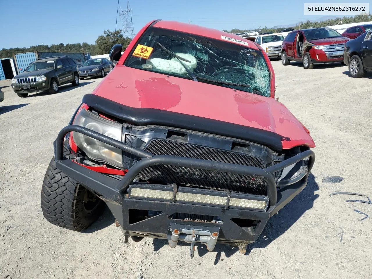 5TELU42N86Z316272 2006 Toyota Tacoma Double Cab