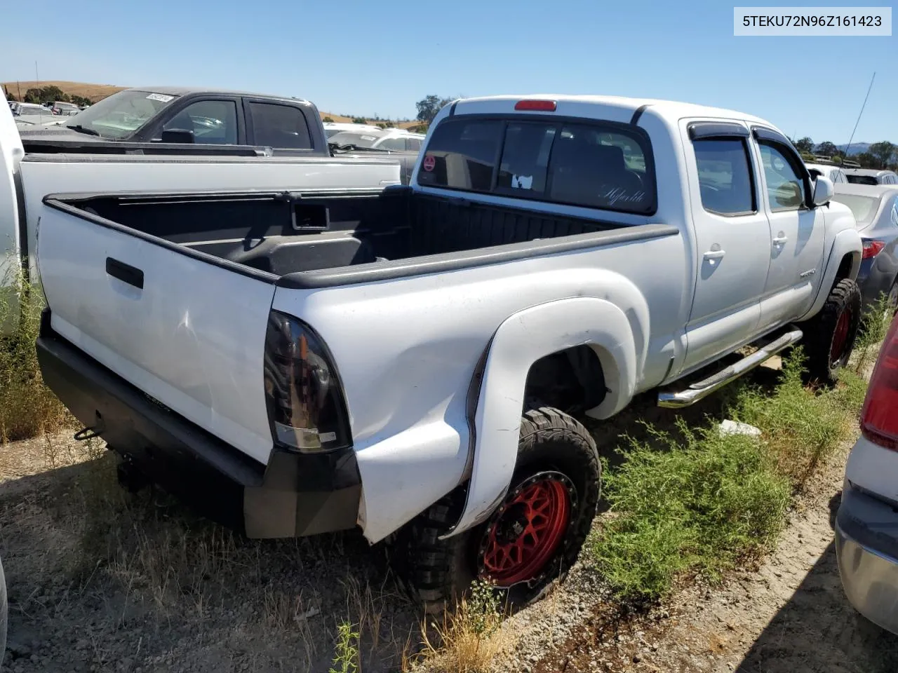 2006 Toyota Tacoma Double Cab Prerunner Long Bed VIN: 5TEKU72N96Z161423 Lot: 69864114