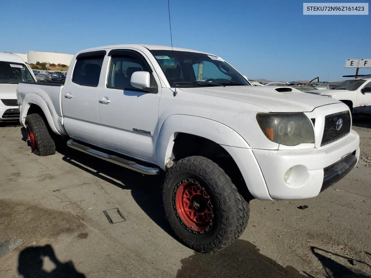 5TEKU72N96Z161423 2006 Toyota Tacoma Double Cab Prerunner Long Bed