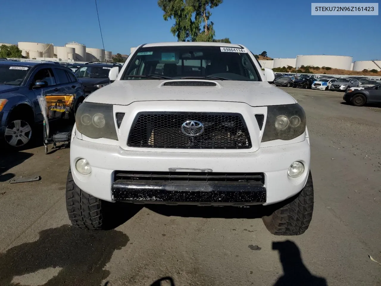 2006 Toyota Tacoma Double Cab Prerunner Long Bed VIN: 5TEKU72N96Z161423 Lot: 69864114