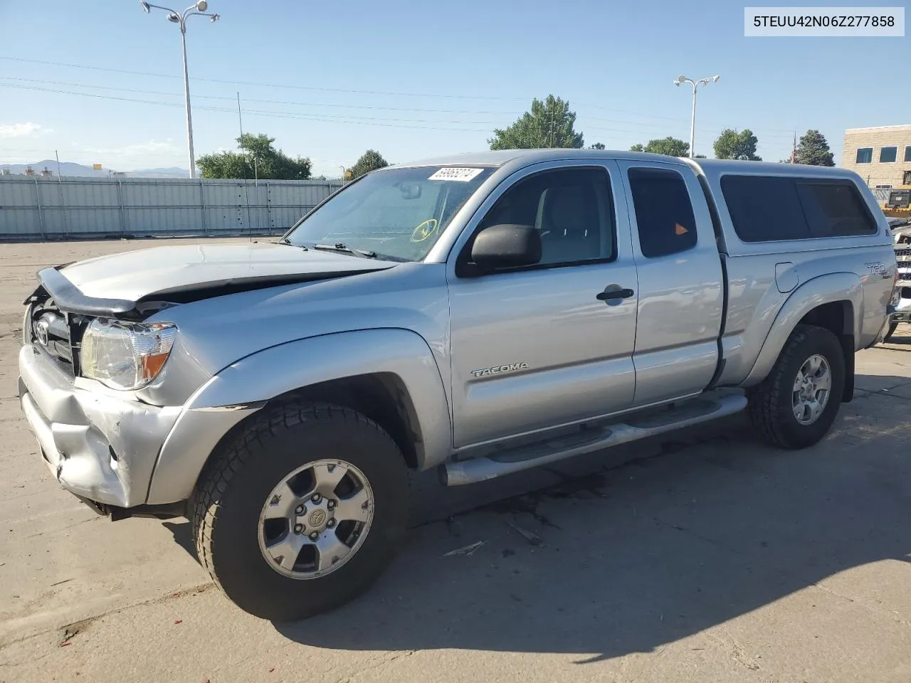 2006 Toyota Tacoma Access Cab VIN: 5TEUU42N06Z277858 Lot: 69965274