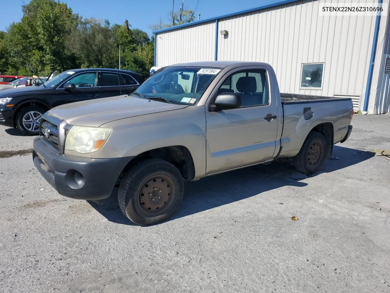 2006 Toyota Tacoma VIN: 5TENX22N26Z310696 Lot: 70297864