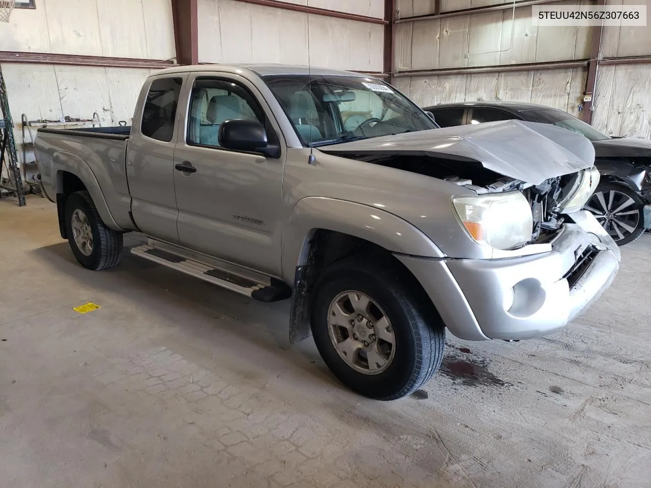 2006 Toyota Tacoma Access Cab VIN: 5TEUU42N56Z307663 Lot: 70305554