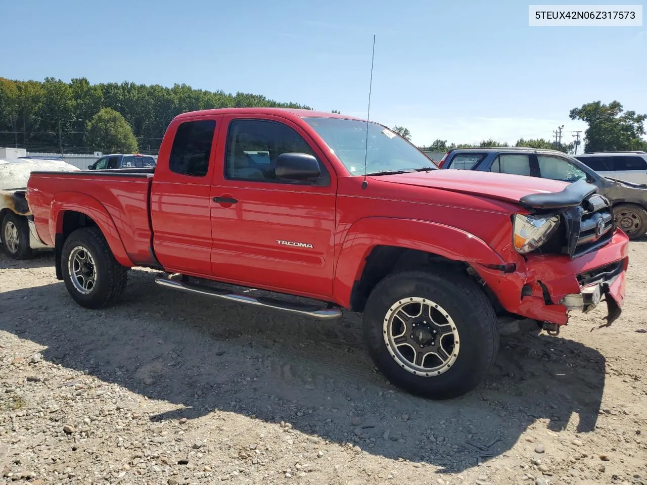 5TEUX42N06Z317573 2006 Toyota Tacoma Access Cab