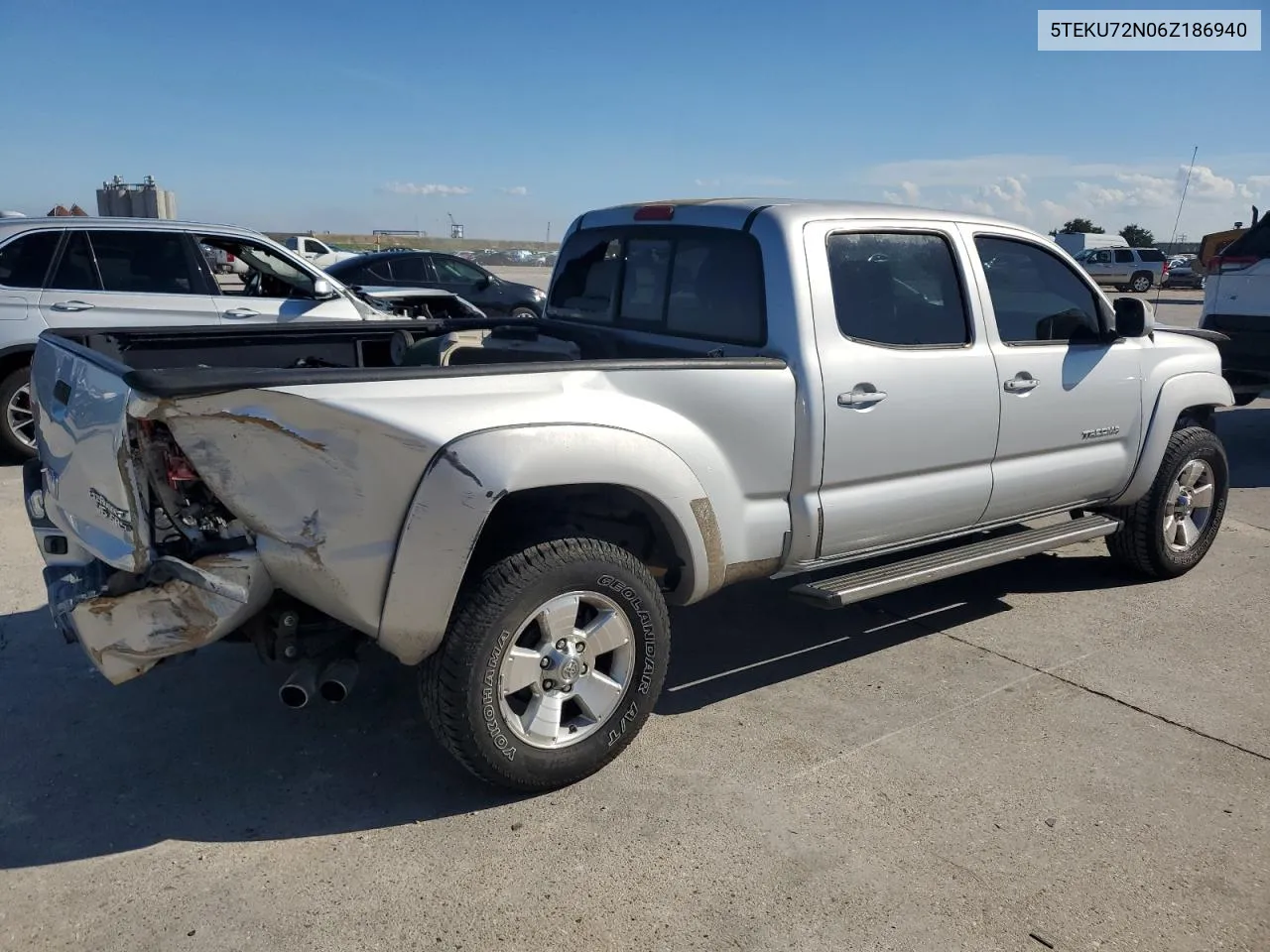 2006 Toyota Tacoma Double Cab Prerunner Long Bed VIN: 5TEKU72N06Z186940 Lot: 71129484