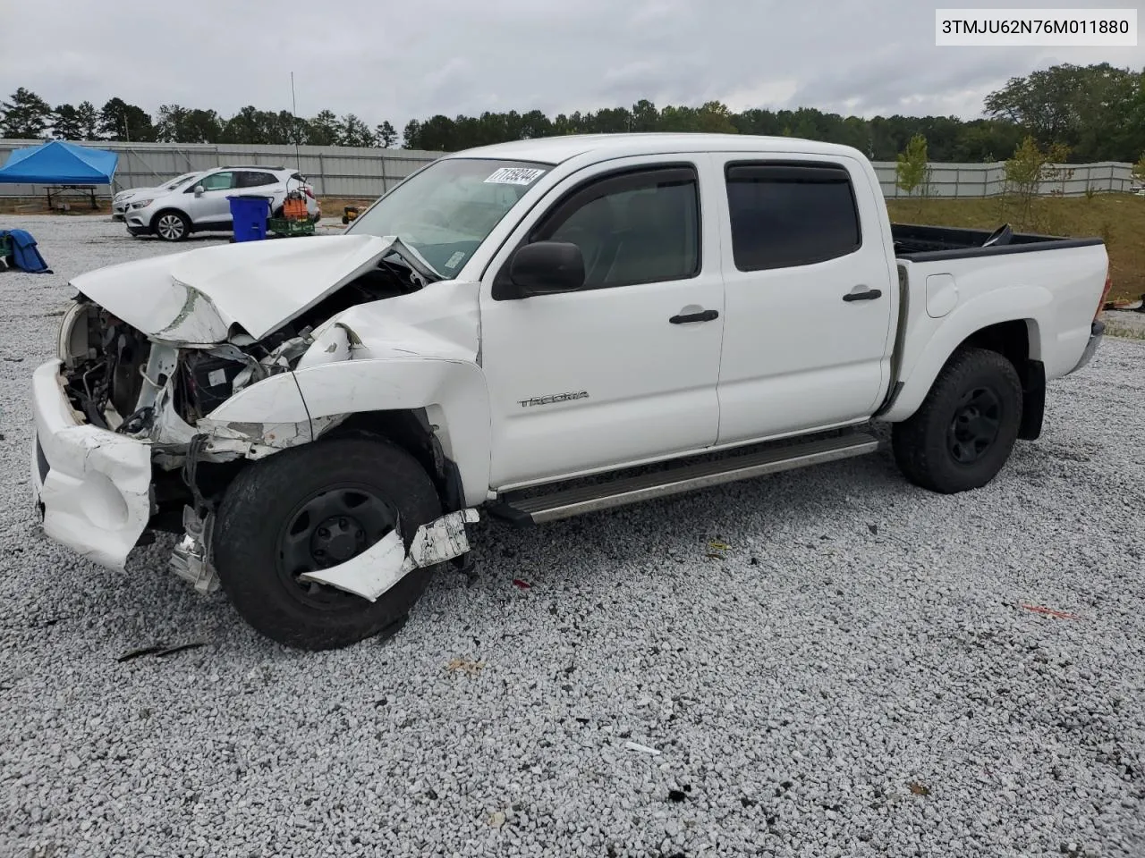 2006 Toyota Tacoma Double Cab Prerunner VIN: 3TMJU62N76M011880 Lot: 71159244