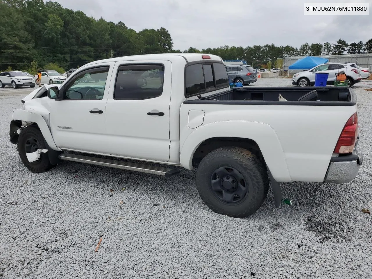 2006 Toyota Tacoma Double Cab Prerunner VIN: 3TMJU62N76M011880 Lot: 71159244