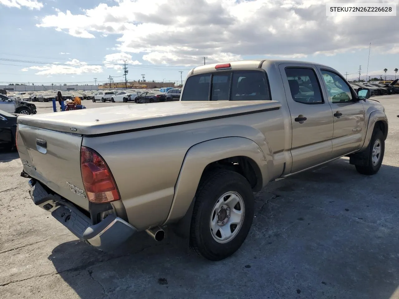 5TEKU72N26Z226628 2006 Toyota Tacoma Double Cab Prerunner Long Bed