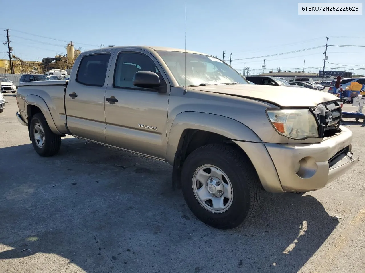 5TEKU72N26Z226628 2006 Toyota Tacoma Double Cab Prerunner Long Bed