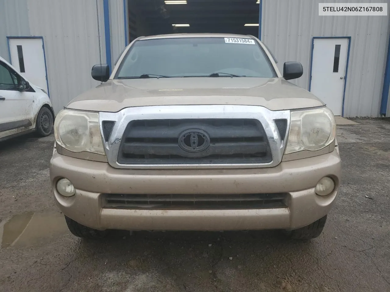 2006 Toyota Tacoma Double Cab VIN: 5TELU42N06Z167808 Lot: 71531584