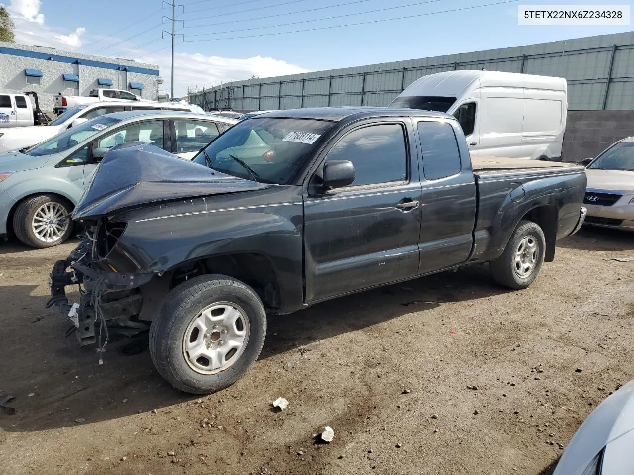 2006 Toyota Tacoma Access Cab VIN: 5TETX22NX6Z234328 Lot: 71608114