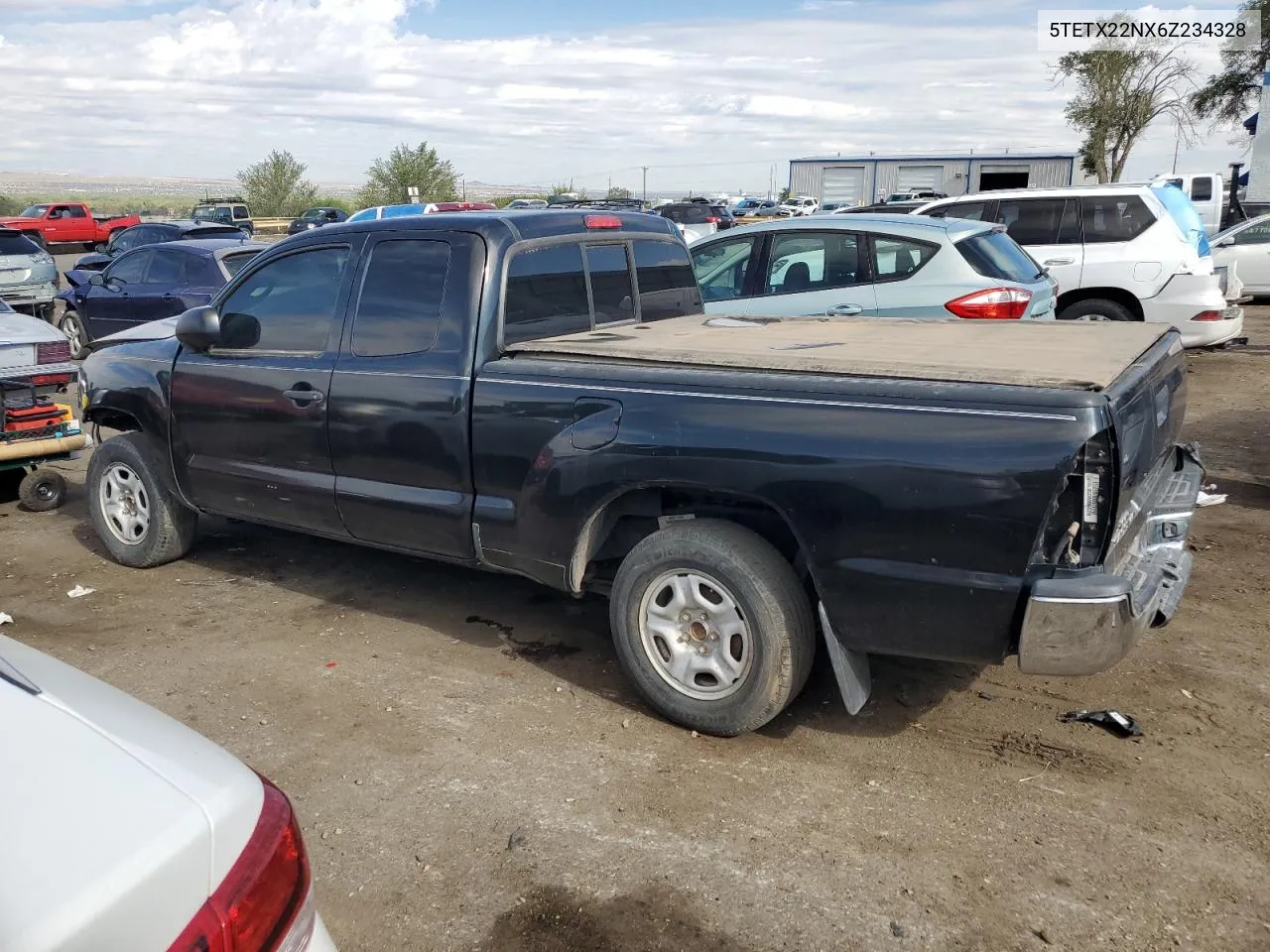 2006 Toyota Tacoma Access Cab VIN: 5TETX22NX6Z234328 Lot: 71608114