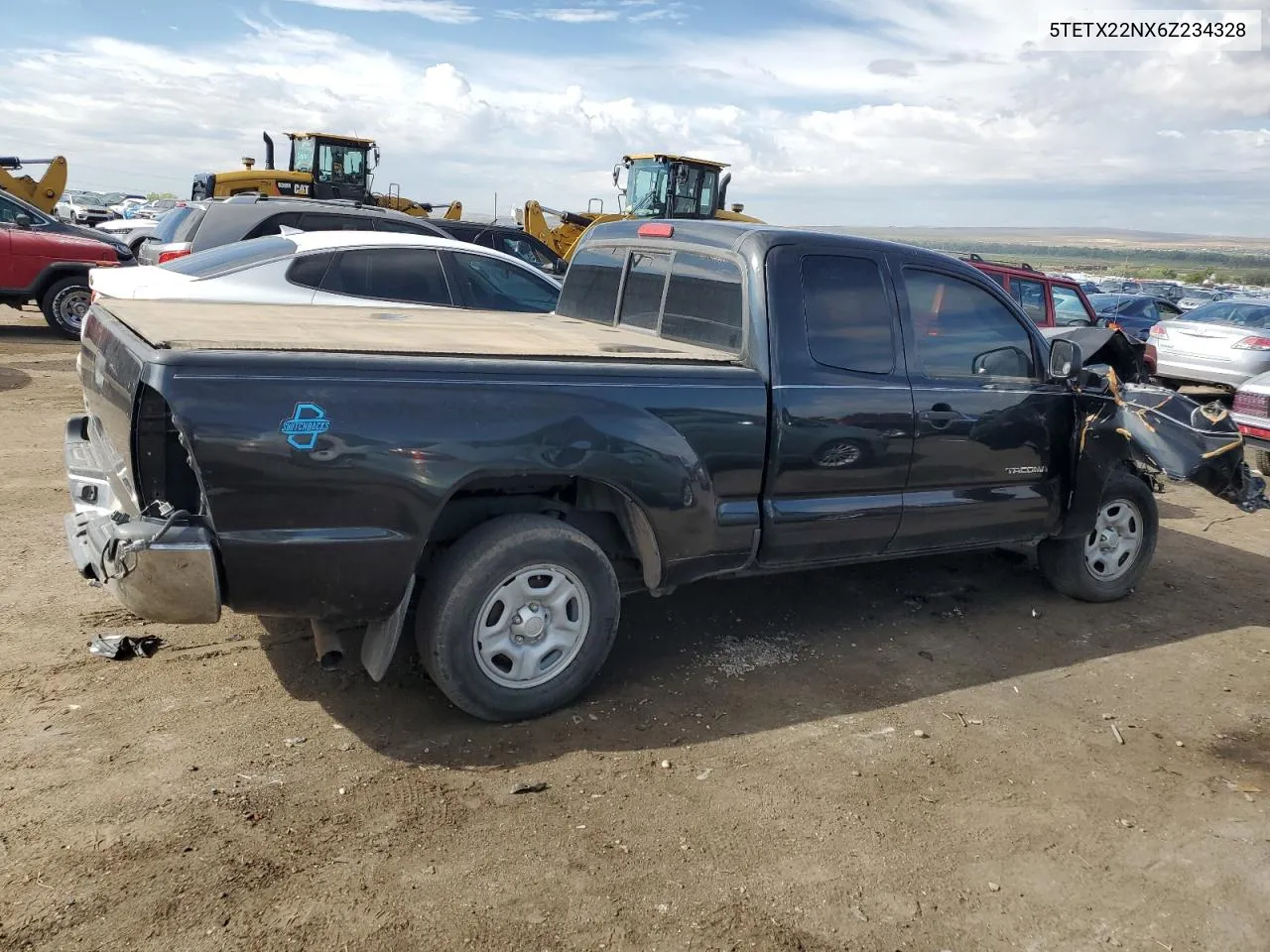 2006 Toyota Tacoma Access Cab VIN: 5TETX22NX6Z234328 Lot: 71608114