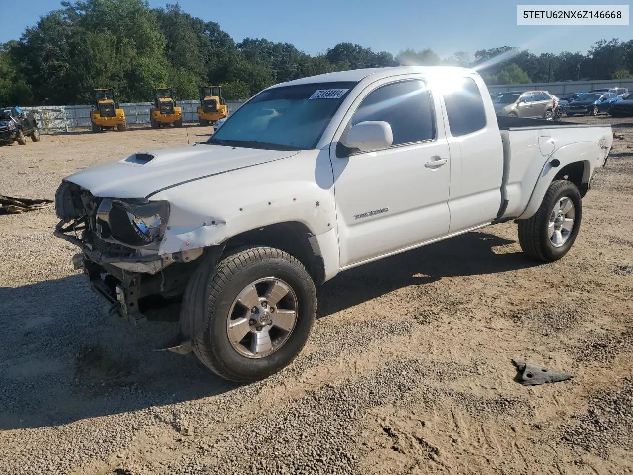 5TETU62NX6Z146668 2006 Toyota Tacoma Prerunner Access Cab