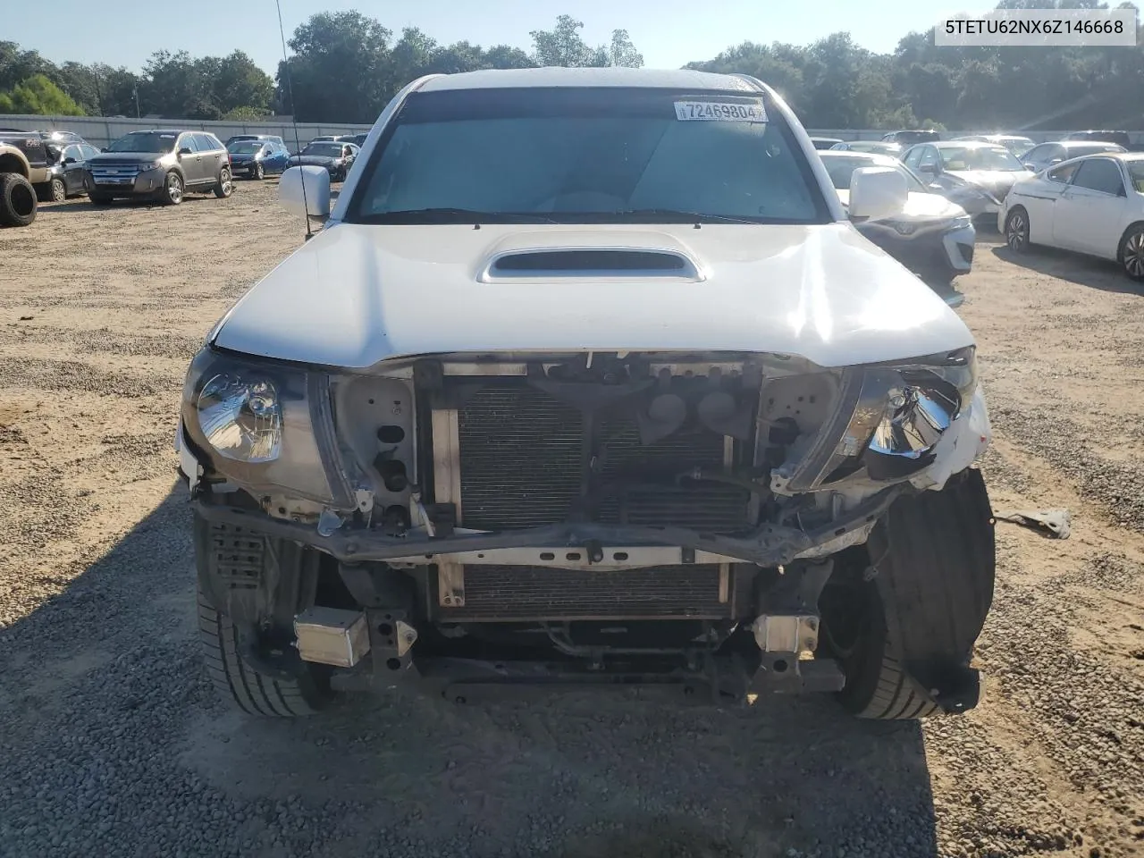 2006 Toyota Tacoma Prerunner Access Cab VIN: 5TETU62NX6Z146668 Lot: 72469804