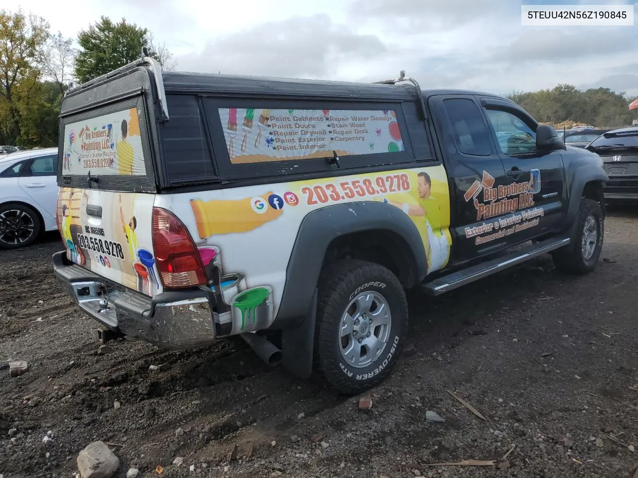 5TEUU42N56Z190845 2006 Toyota Tacoma Access Cab