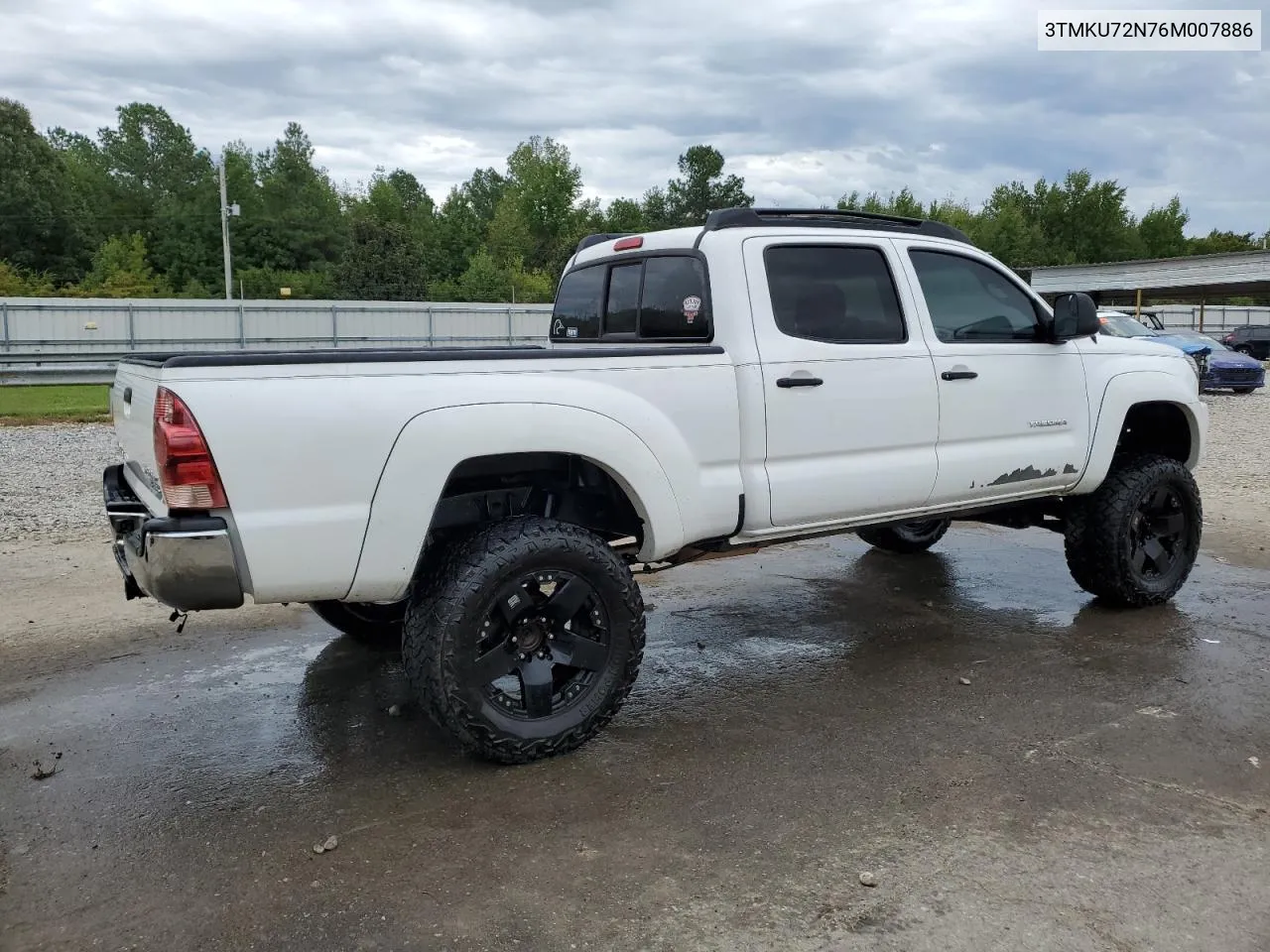 2006 Toyota Tacoma Double Cab Prerunner Long Bed VIN: 3TMKU72N76M007886 Lot: 72937054