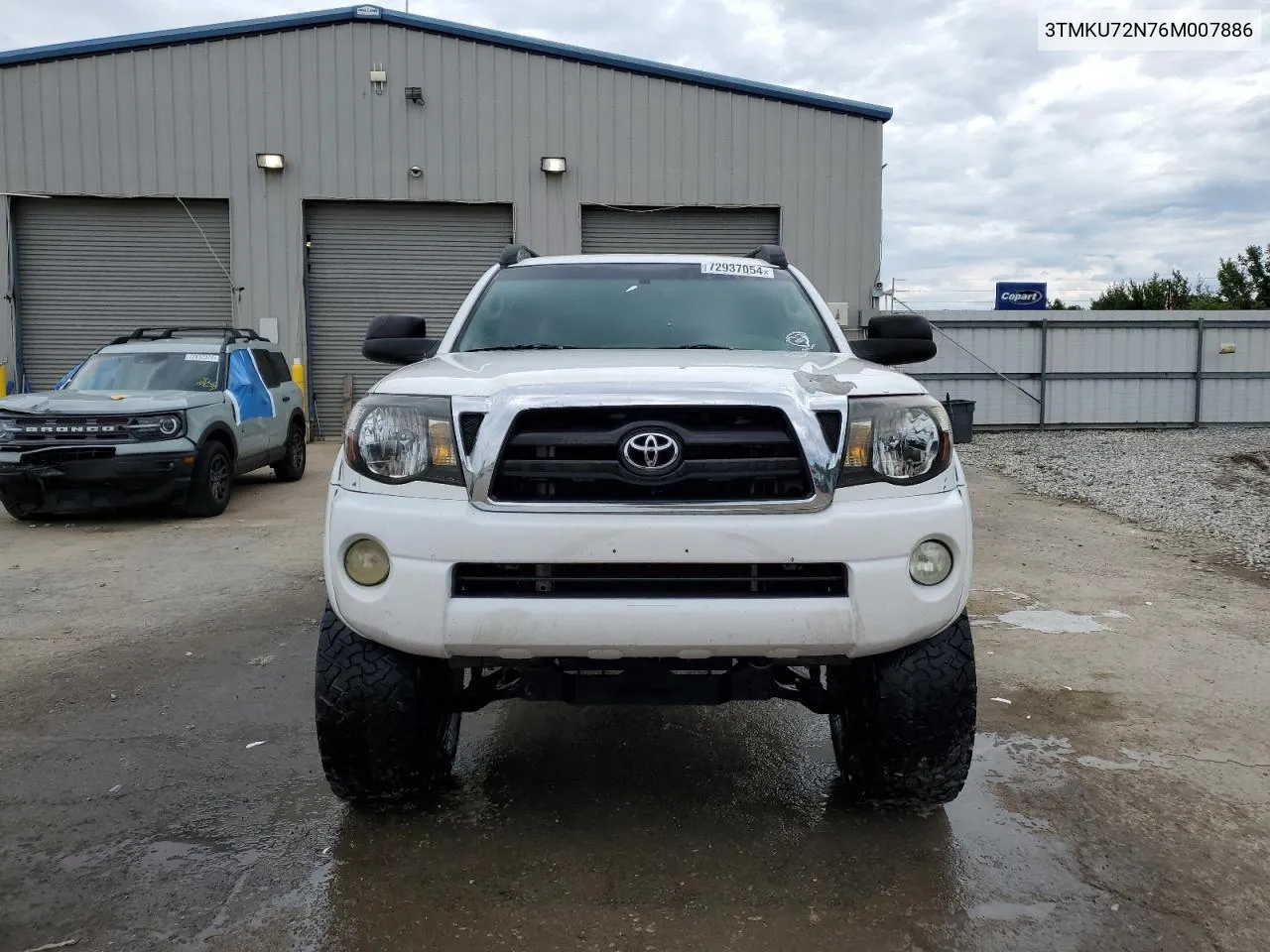 2006 Toyota Tacoma Double Cab Prerunner Long Bed VIN: 3TMKU72N76M007886 Lot: 72937054