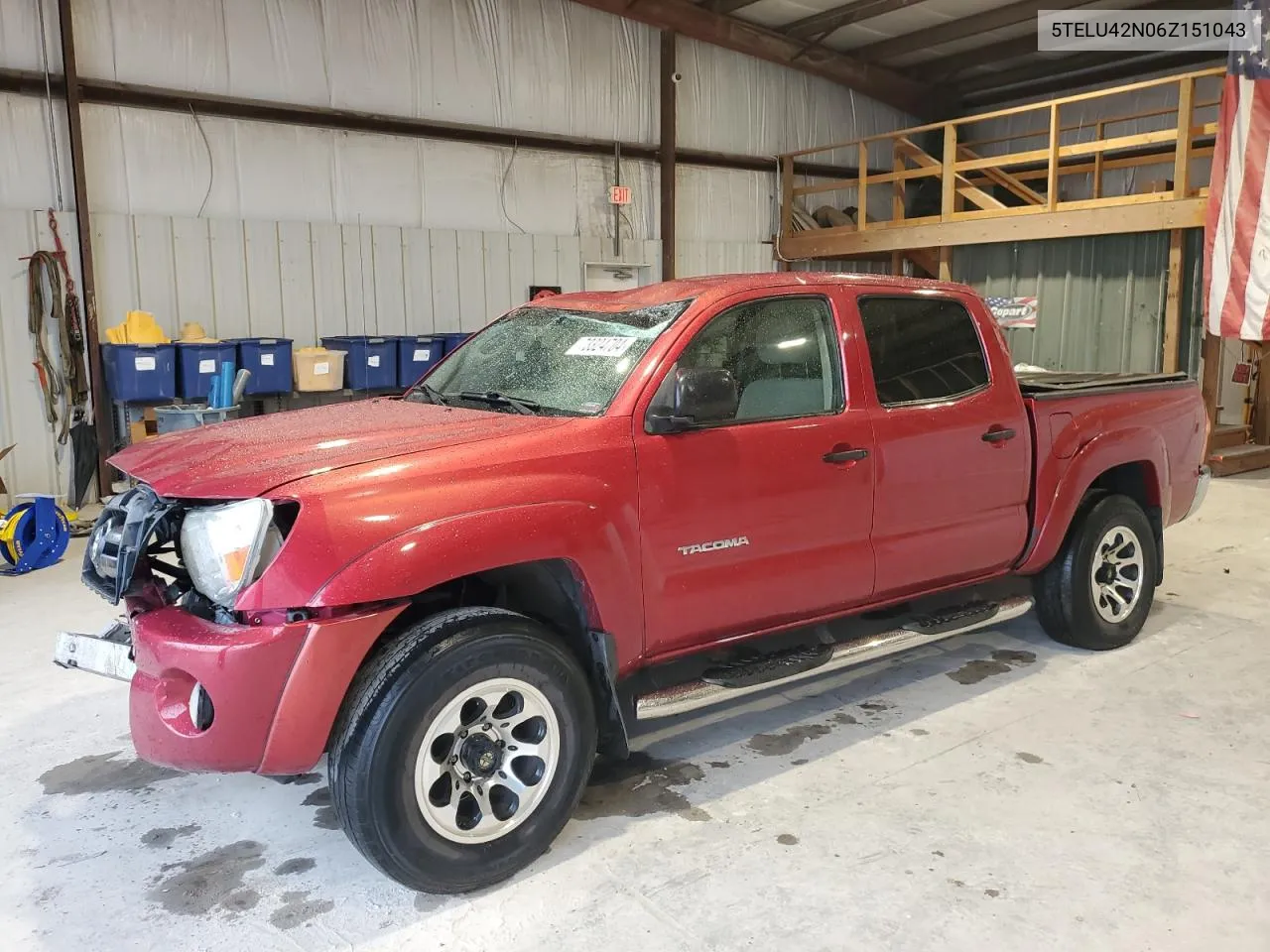 5TELU42N06Z151043 2006 Toyota Tacoma Double Cab