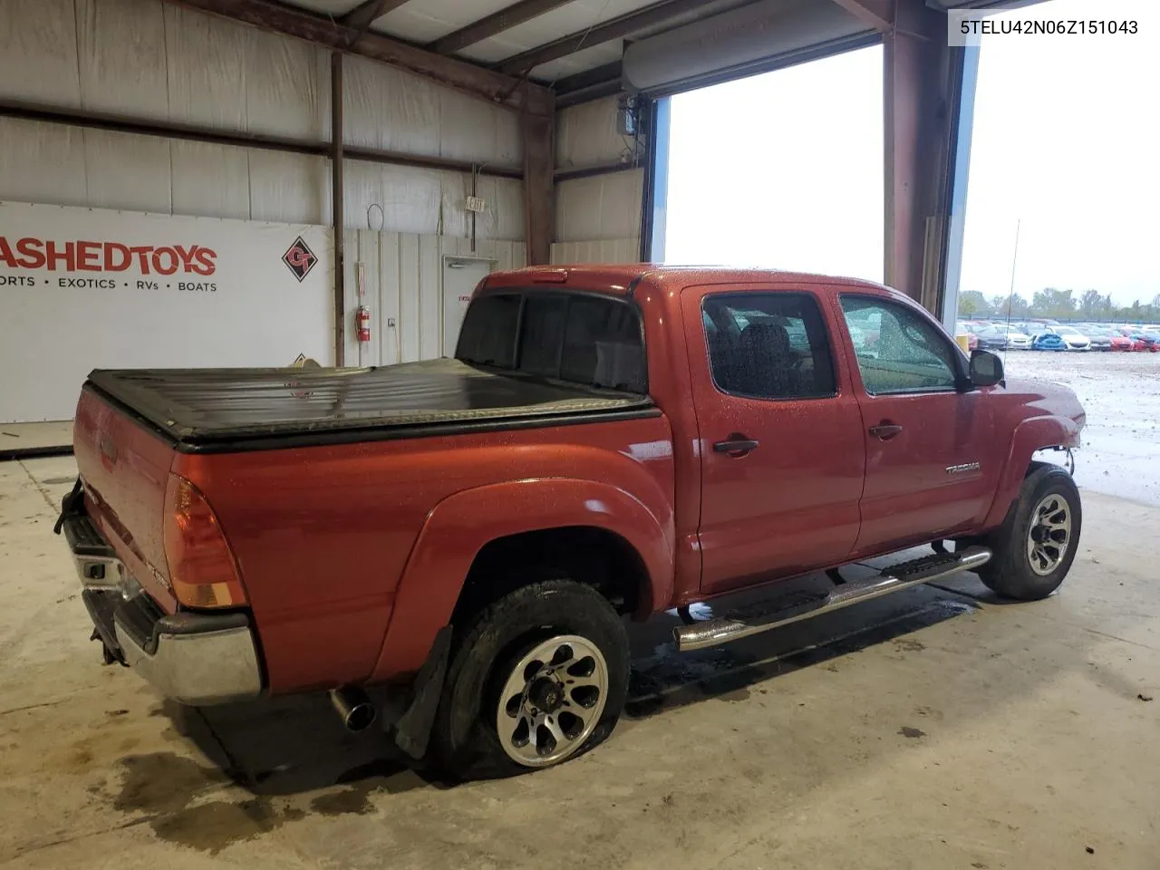 2006 Toyota Tacoma Double Cab VIN: 5TELU42N06Z151043 Lot: 73324704