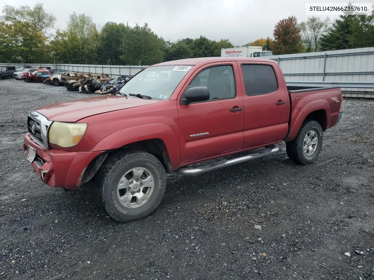 5TELU42N66Z157610 2006 Toyota Tacoma Double Cab