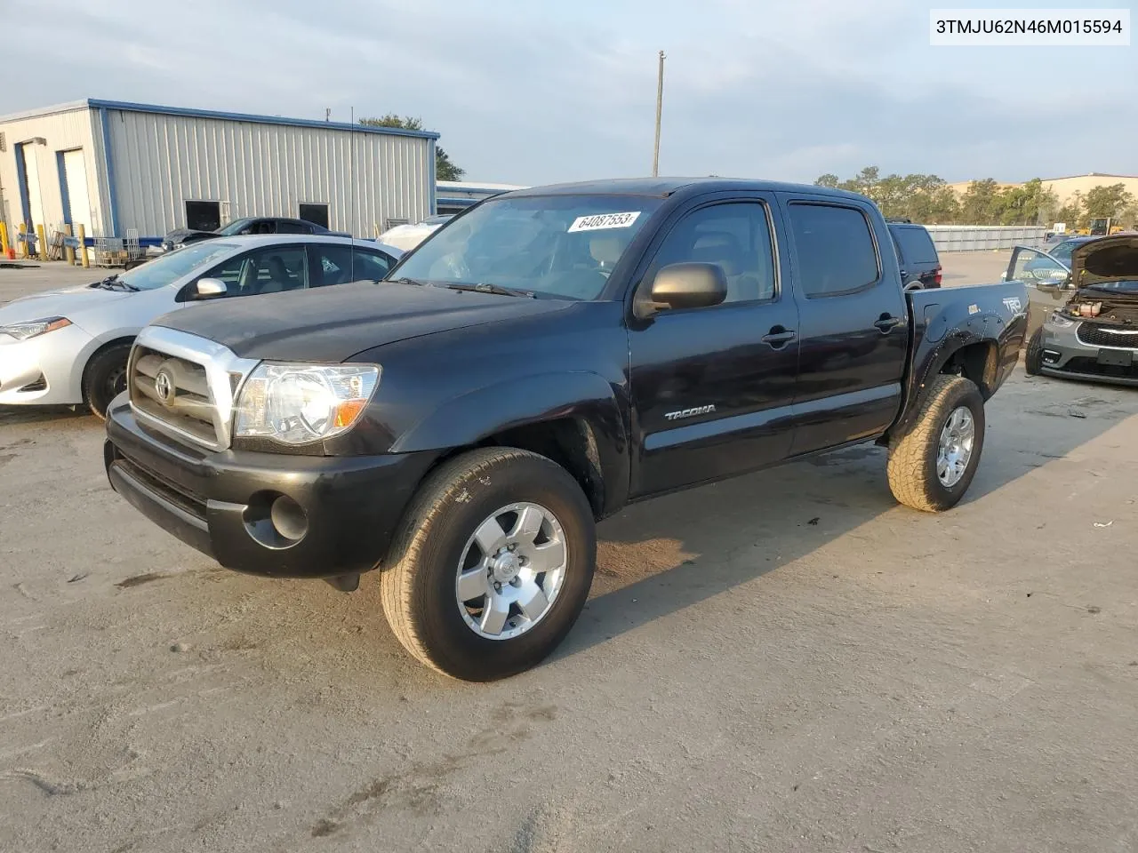 2006 Toyota Tacoma Double Cab Prerunner VIN: 3TMJU62N46M015594 Lot: 74227764