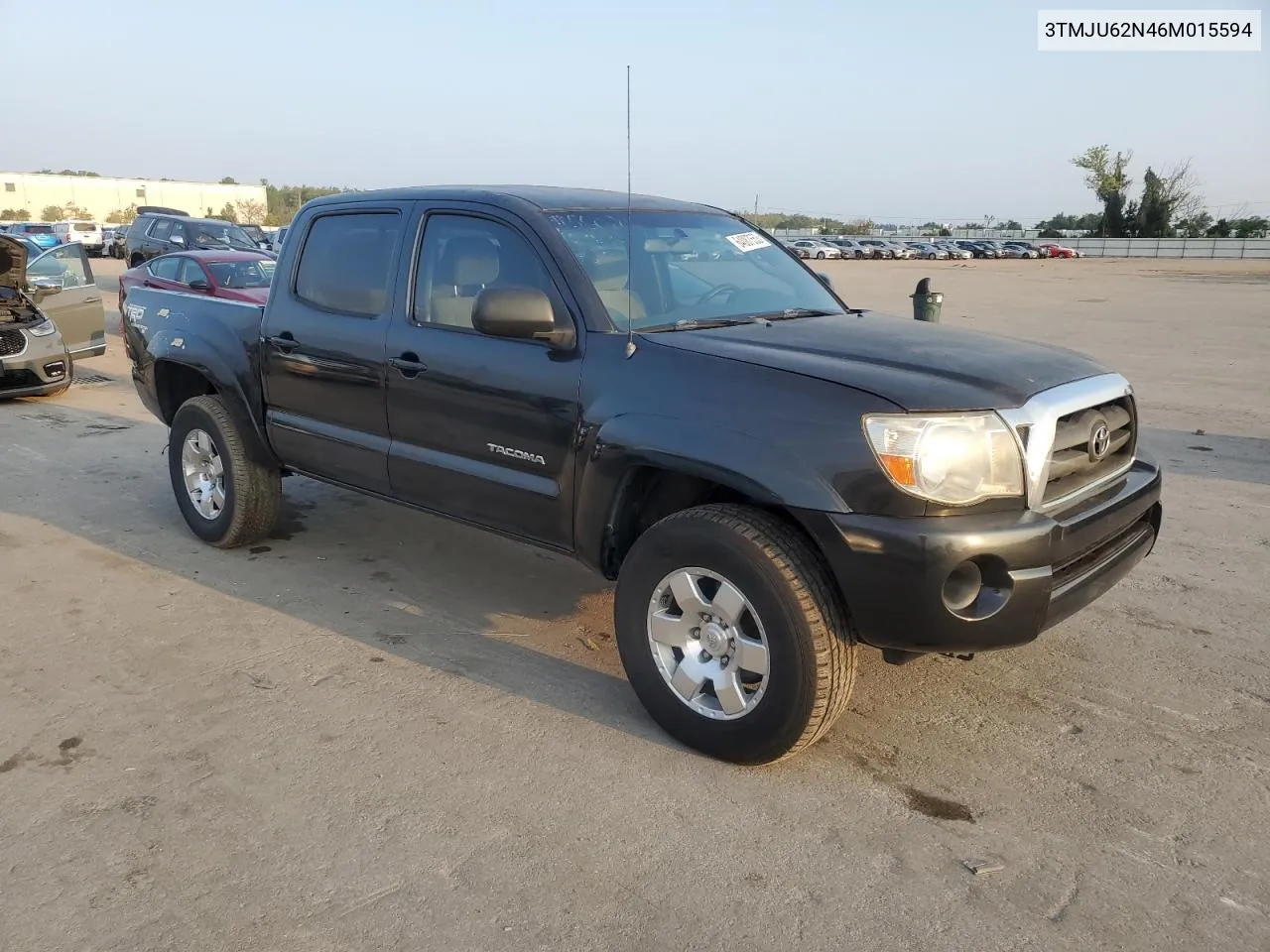 2006 Toyota Tacoma Double Cab Prerunner VIN: 3TMJU62N46M015594 Lot: 74227764