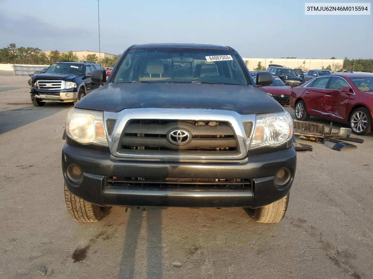 2006 Toyota Tacoma Double Cab Prerunner VIN: 3TMJU62N46M015594 Lot: 74227764