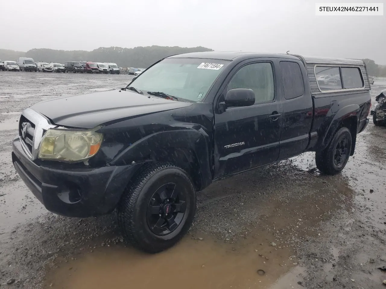 2006 Toyota Tacoma Access Cab VIN: 5TEUX42N46Z271441 Lot: 74671594